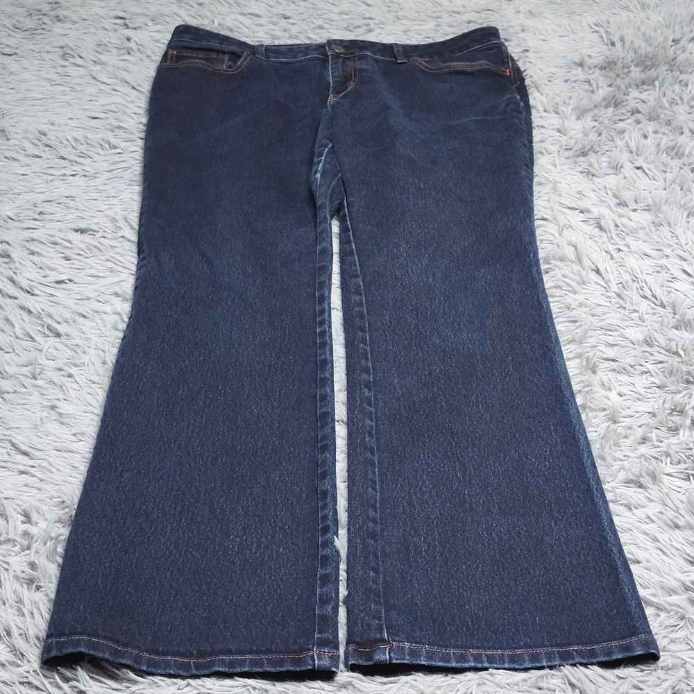 Banana Republic Curvy Boot Jeans Womens Size 31 31x31 Dark‎ Wash Denim Stretch